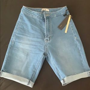 High rise cut off shorts from Babes and Felines